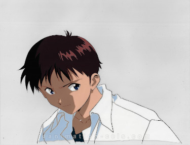 Evangelion Shinji OP Cel