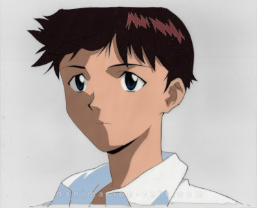 Evangelion Shinji OP Cel